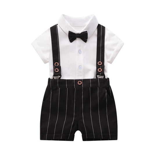 Elijah Baby Romper Two Piece Set - AZVA