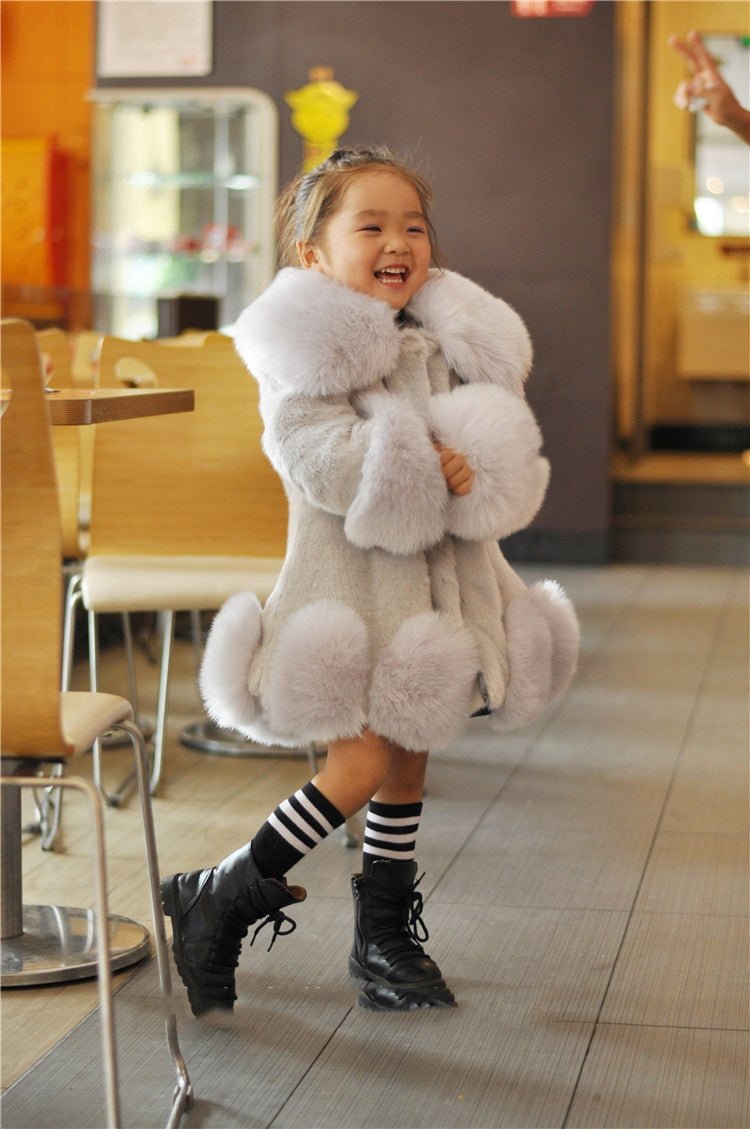Elodie Faux Fur Coat - AZVA