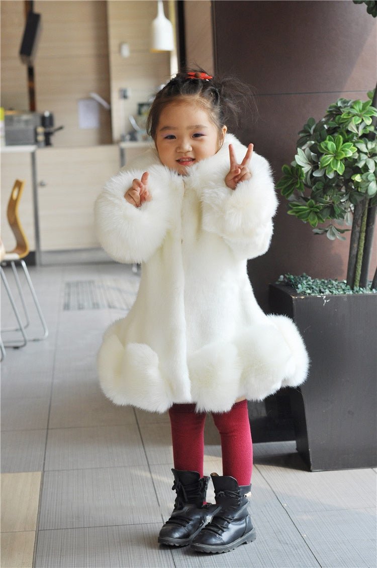 Elodie Faux Fur Coat - AZVA
