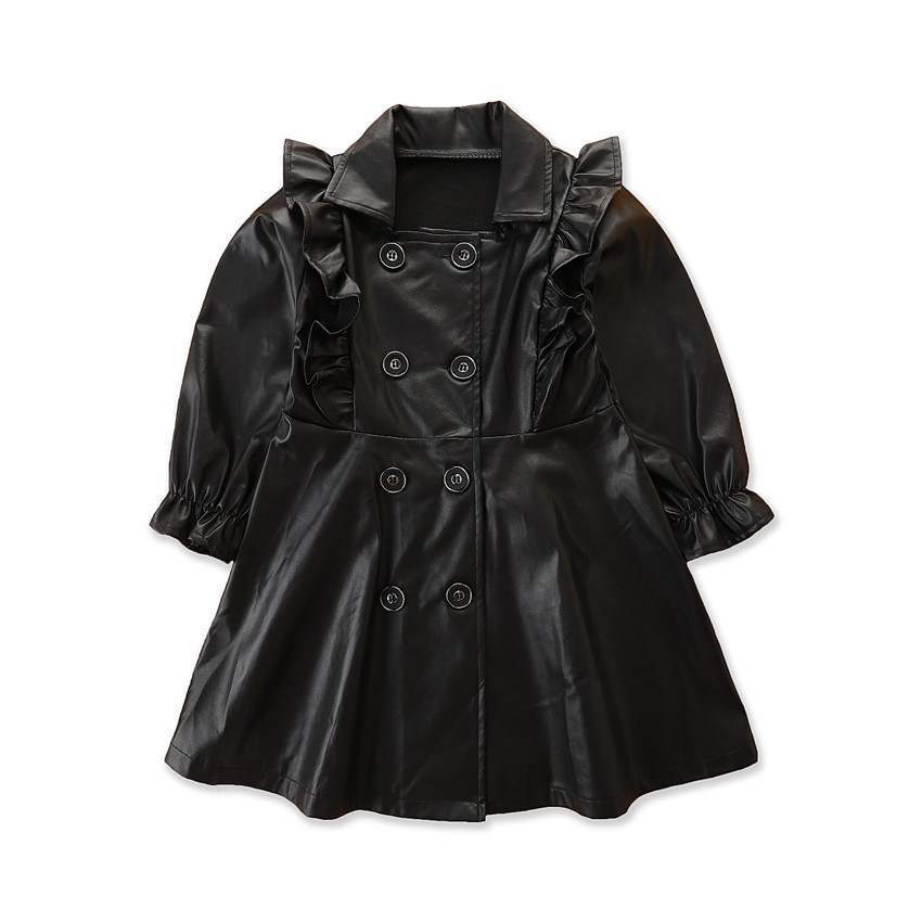 Fatima Leather Coat - AZVA