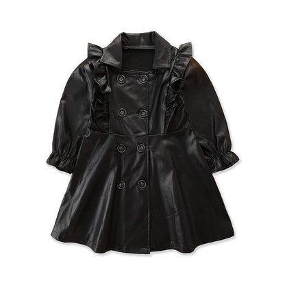 Fatima Leather Coat - AZVA