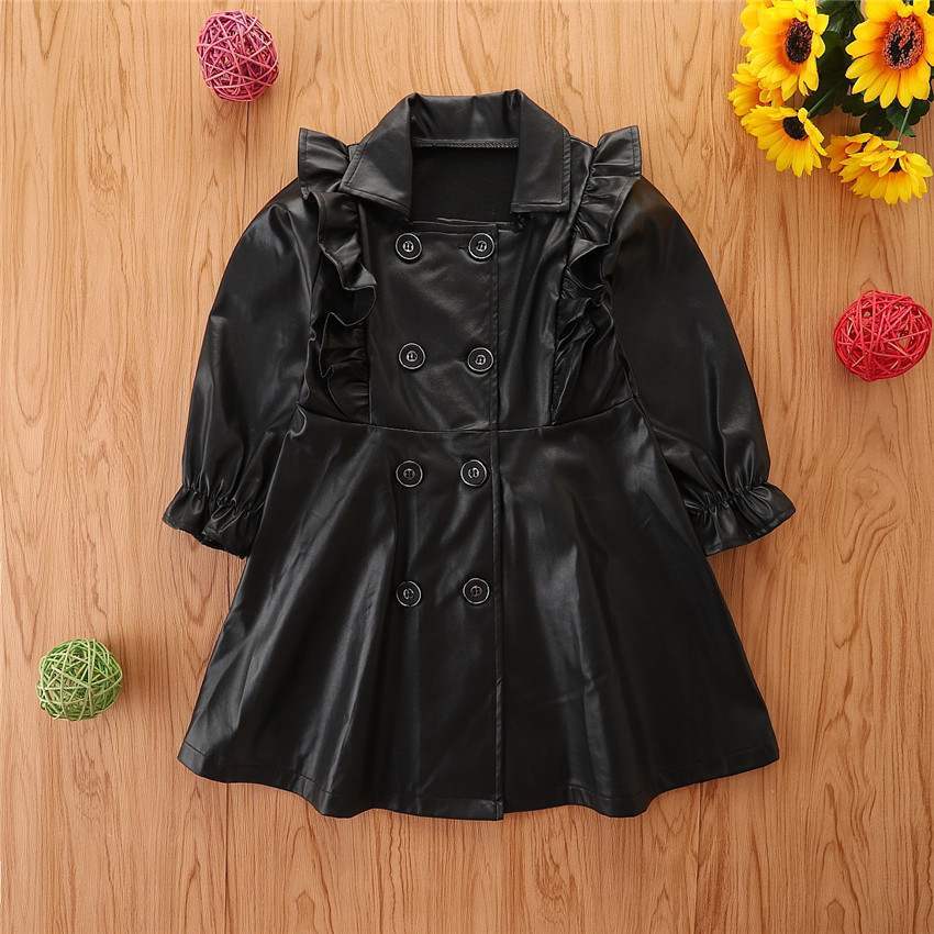 Fatima Leather Coat - AZVA