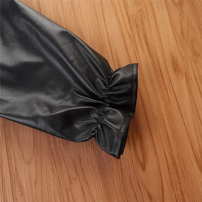 Fatima Leather Coat - AZVA