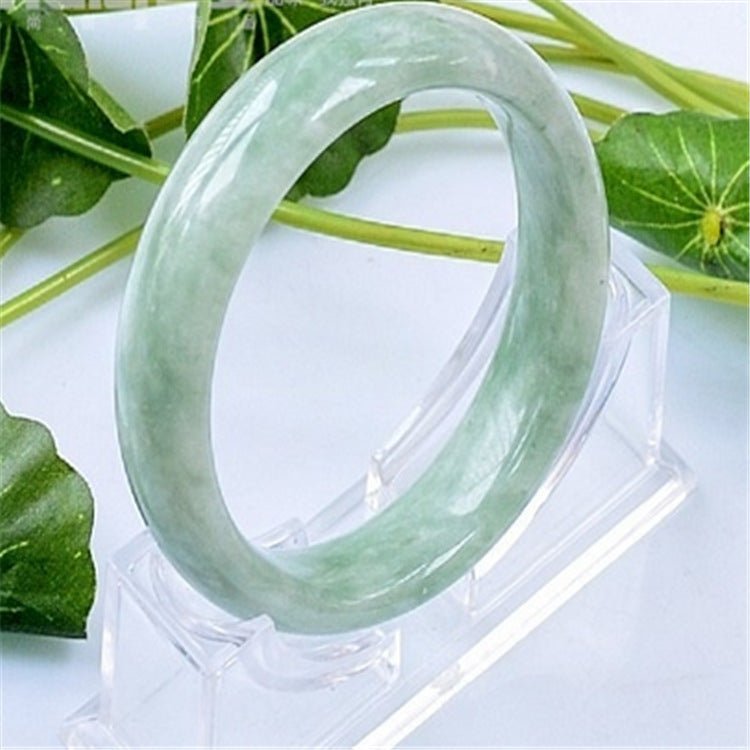 Kajsa Bashan Bean Green Jade Bracelet - AZVA