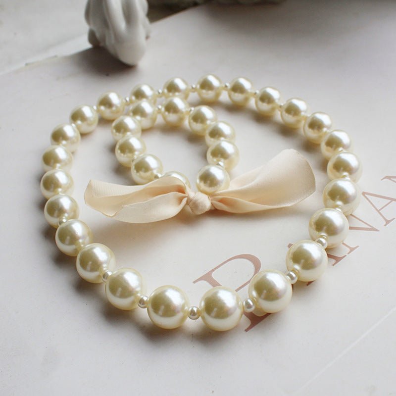 Kajsa Pearl Set (Necklace and Bracelet) - AZVA