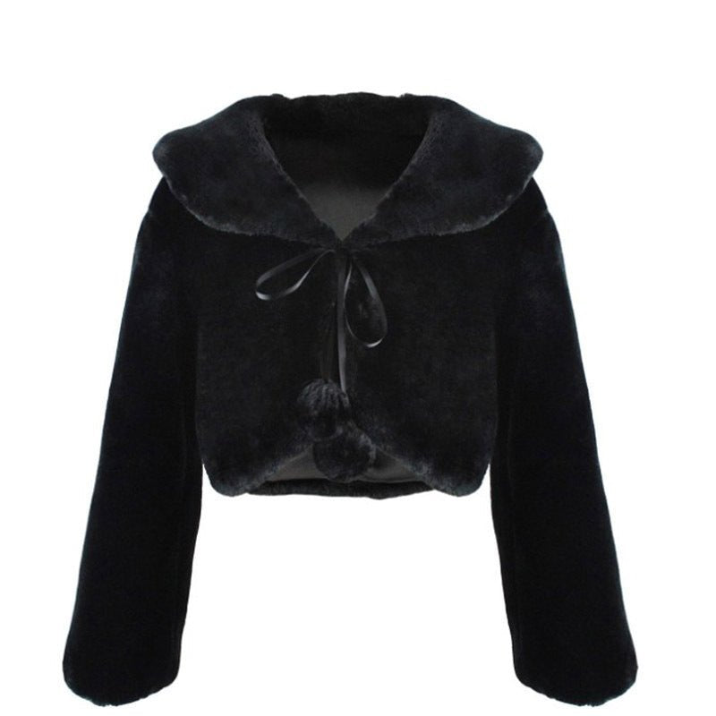 Katrina Faux Fur Coat - AZVA