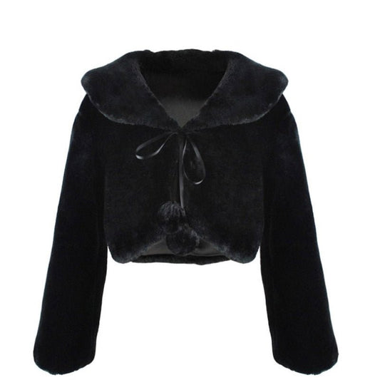 Katrina Faux Fur Coat - AZVA