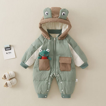 Kermit Baby Boy Jumpsuit - AZVA