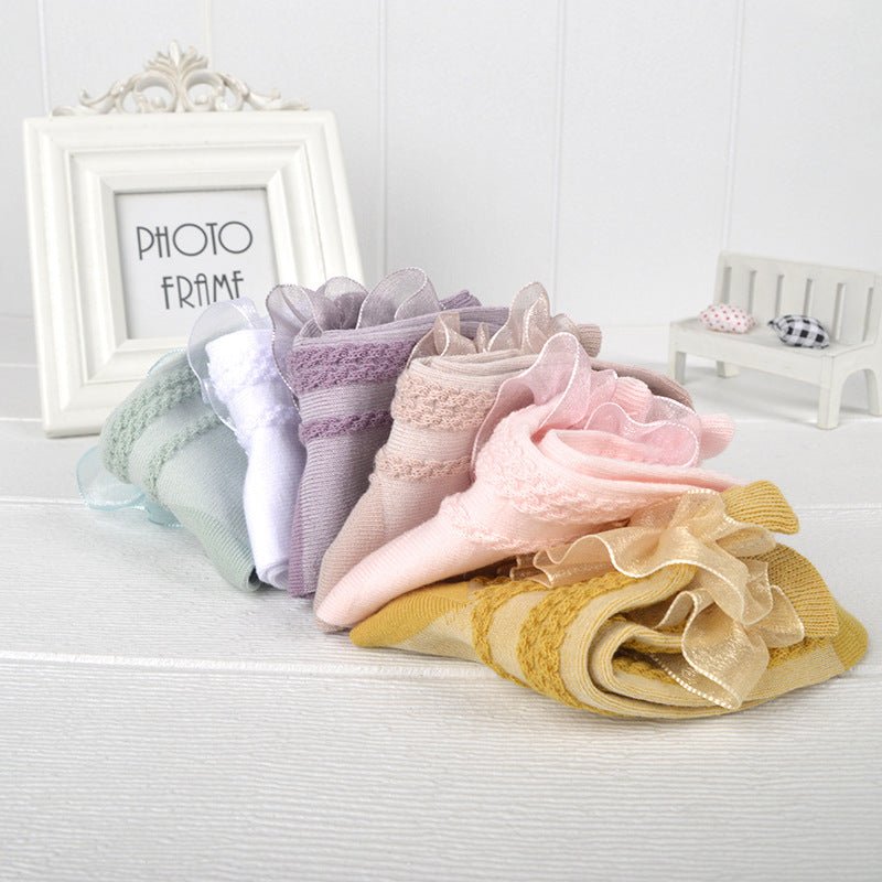 Myles Lace Socks - AZVA