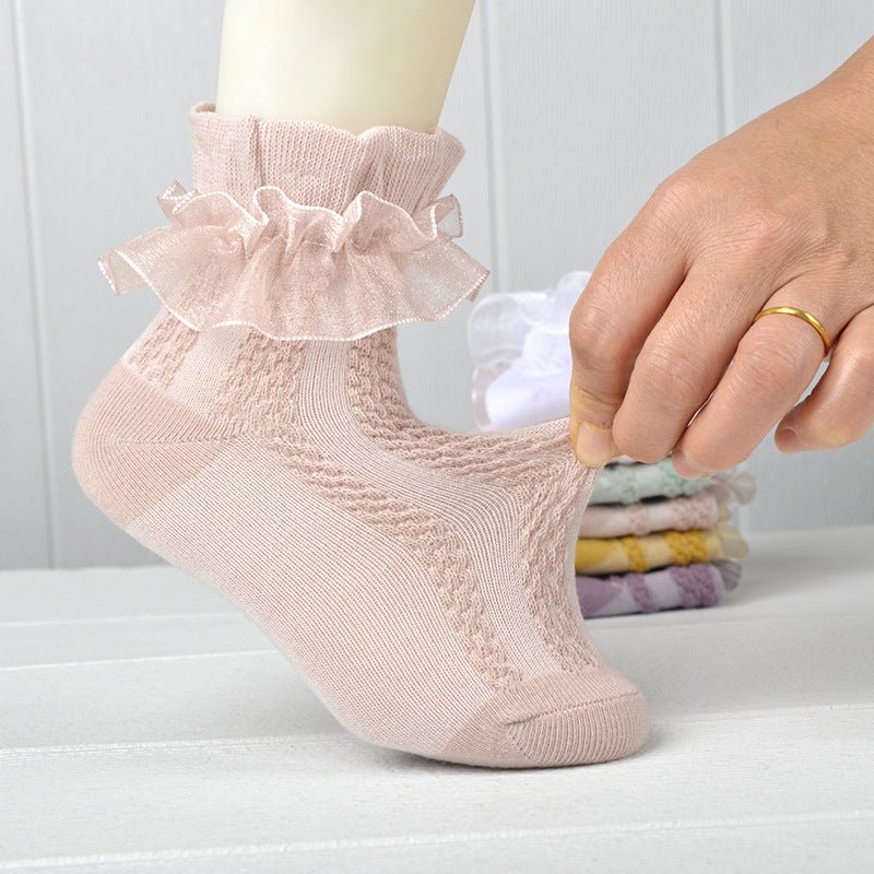 Myles Lace Socks - AZVA