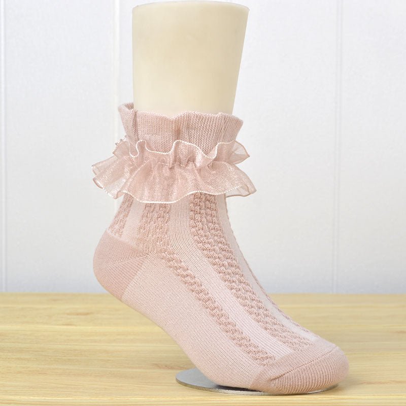 Myles Lace Socks - AZVA