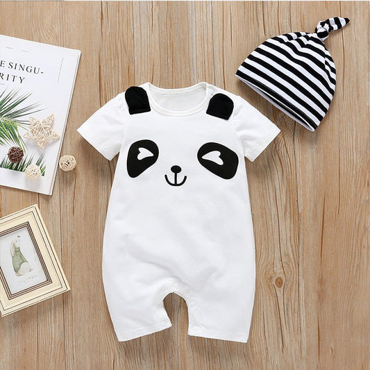 Panda Baby Boy One piece suit - AZVA