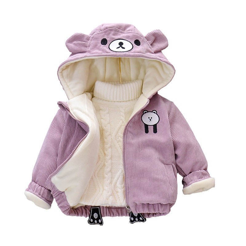 Priya Baby Girl Panda Jacket - AZVA