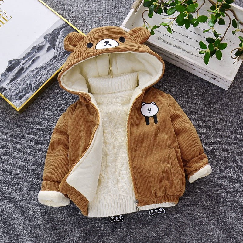 Priya Baby Girl Panda Jacket - AZVA