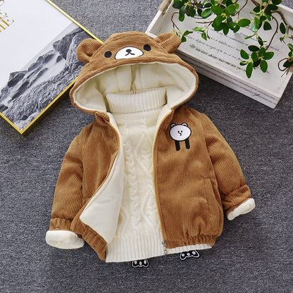Priya Baby Girl Panda Jacket - AZVA