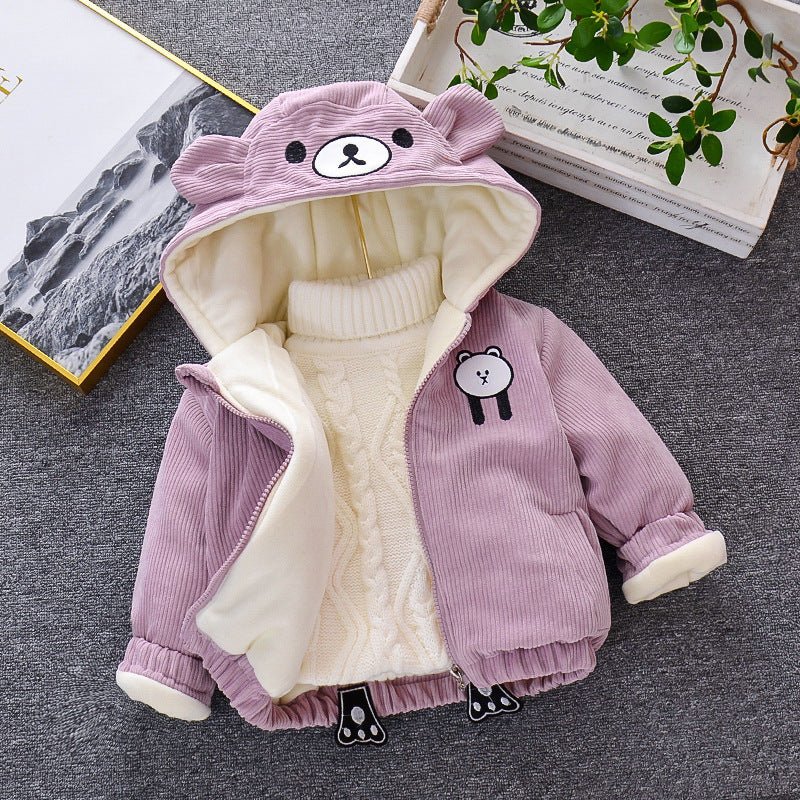 Priya Baby Girl Panda Jacket - AZVA