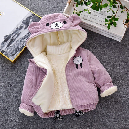 Priya Baby Girl Panda Jacket - AZVA