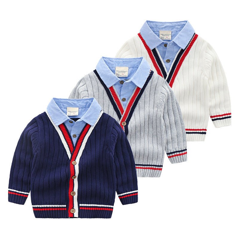 Ralph Baby Boy Polo Knit Sweater - AZVA