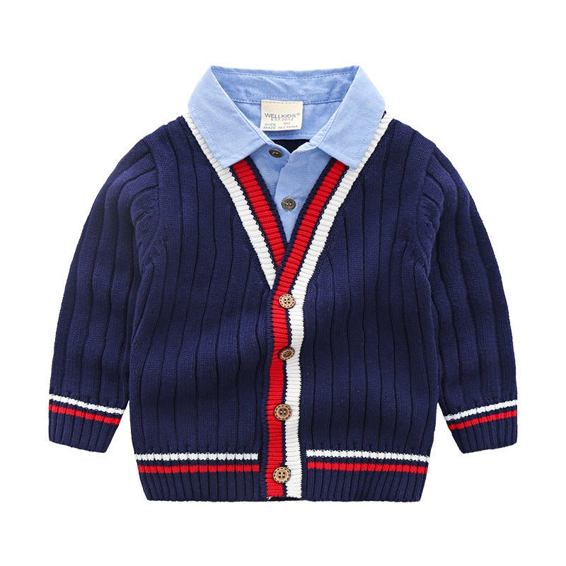 Ralph Baby Boy Polo Knit Sweater - AZVA