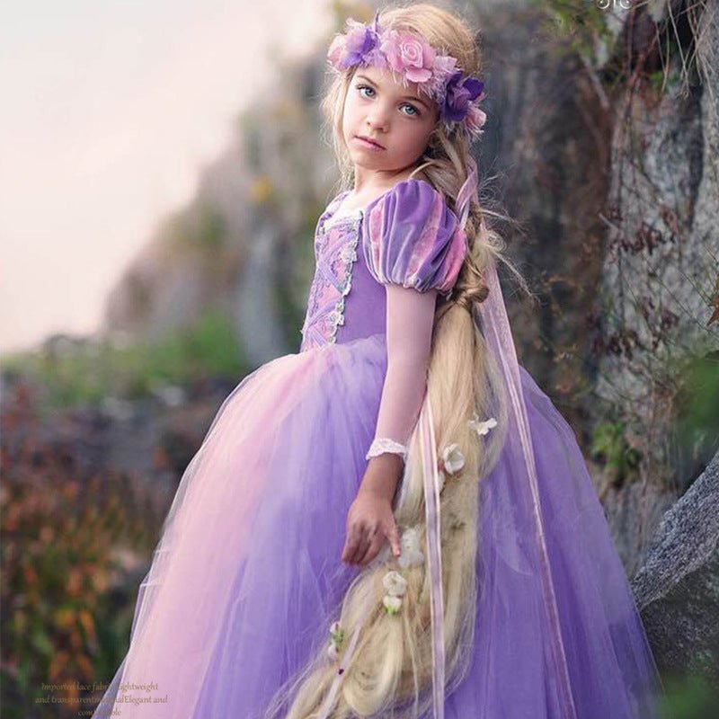 Rapunzel Sophia Girls Dress - AZVA