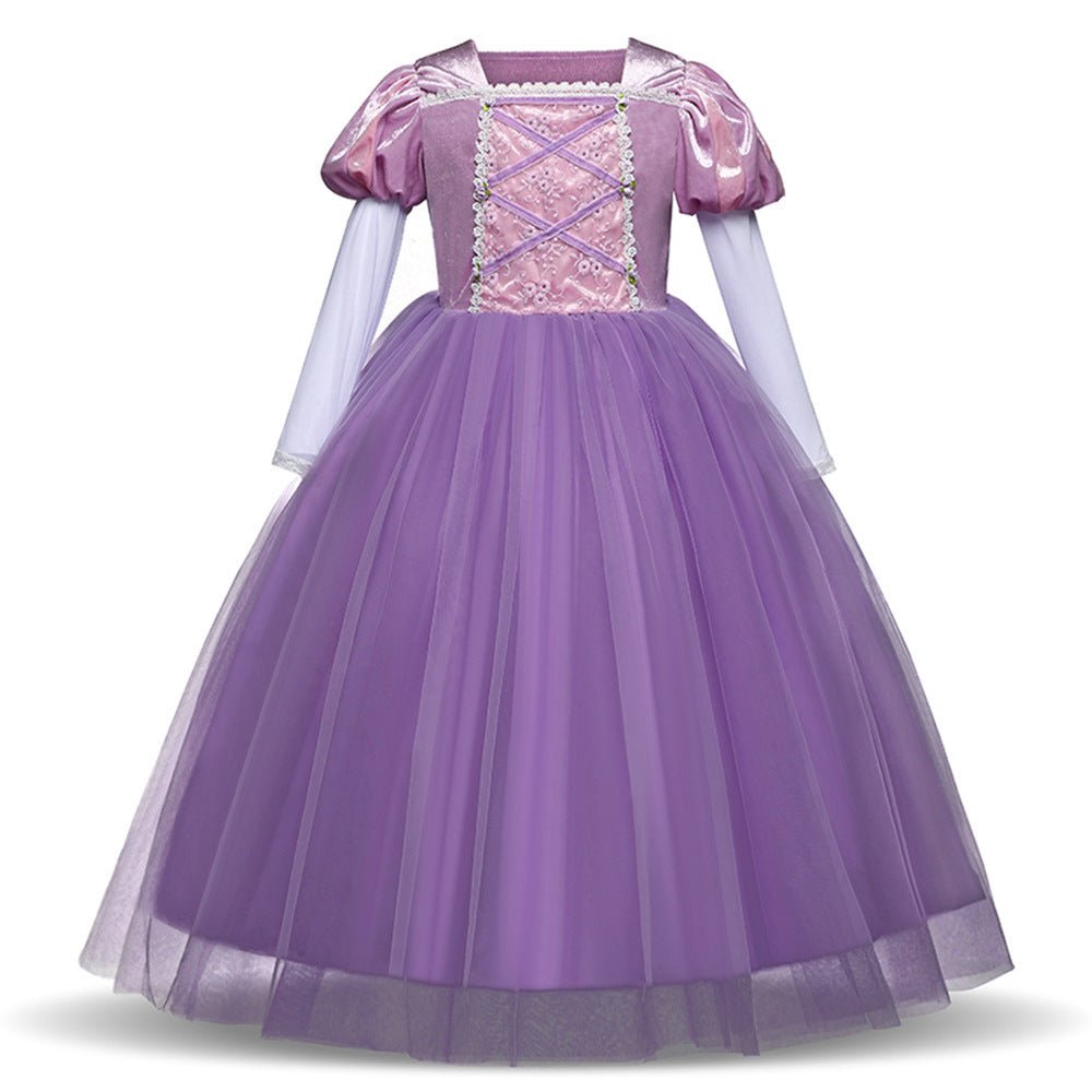 Rapunzel Sophia Girls Dress - AZVA