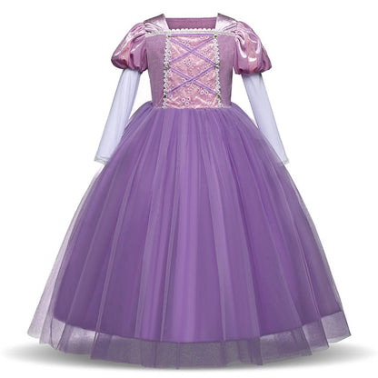 Rapunzel Sophia Girls Dress - AZVA