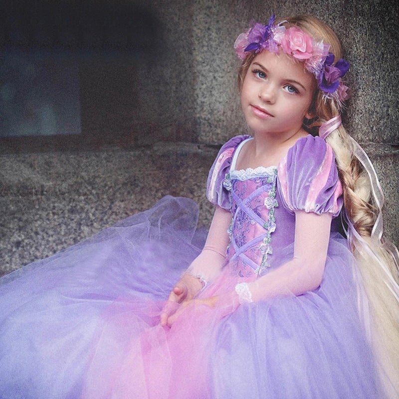 Rapunzel Sophia Girls Dress - AZVA