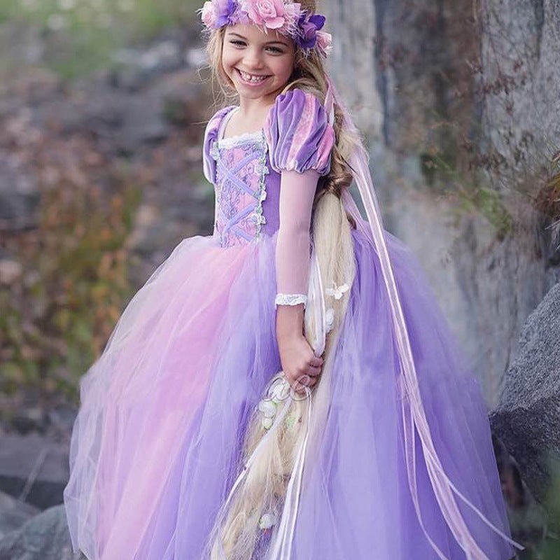 Rapunzel Sophia Girls Dress - AZVA