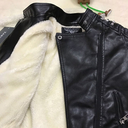 Rocky Boys Leather Jacket - AZVA