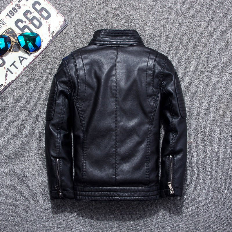 Rocky Boys Leather Jacket - AZVA