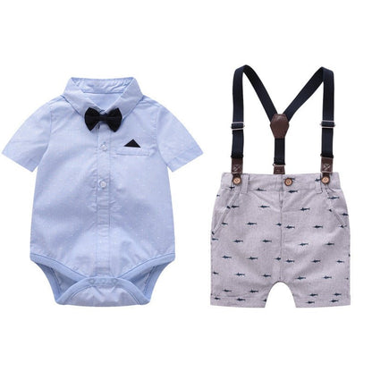 Rowan Baby Romper Two Piece Set - AZVA