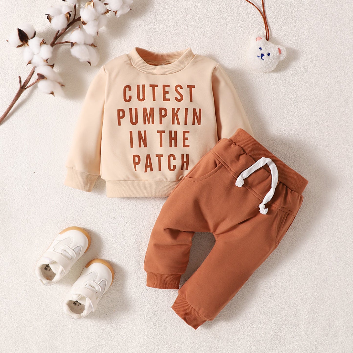 Ryan Baby Long Sleeve Trousers Suit - AZVA