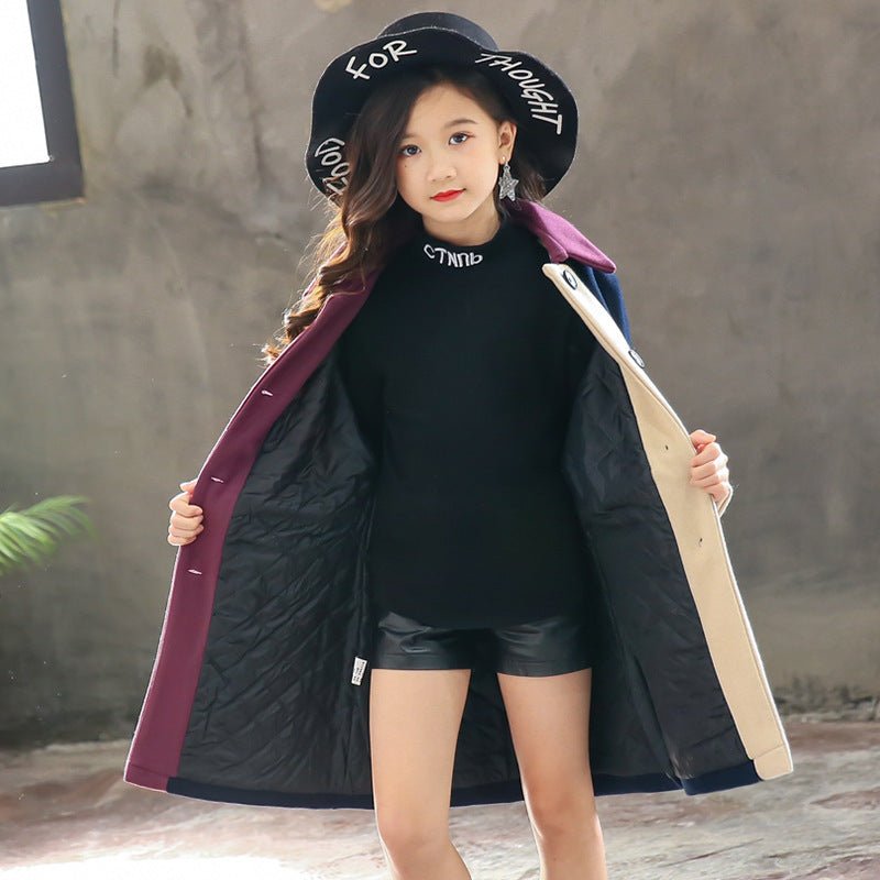 Samantha Autumn Winter Woolen Coat - AZVA