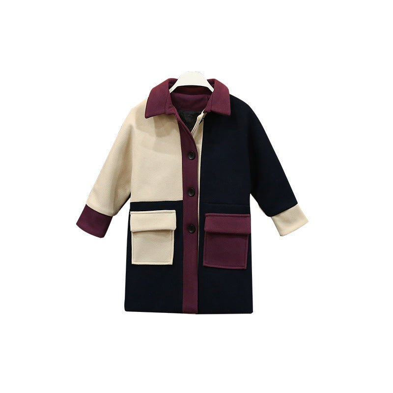 Samantha Autumn Winter Woolen Coat - AZVA