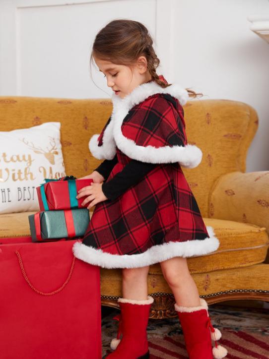Valerie Cape Dress Set - AZVA