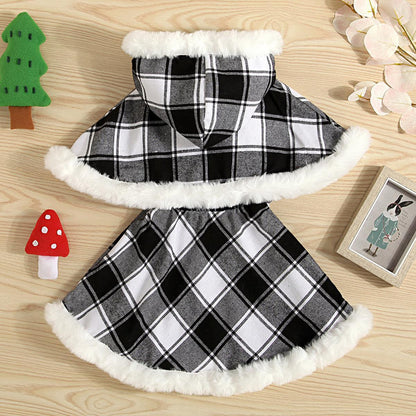 Valerie Cape Dress Set - AZVA