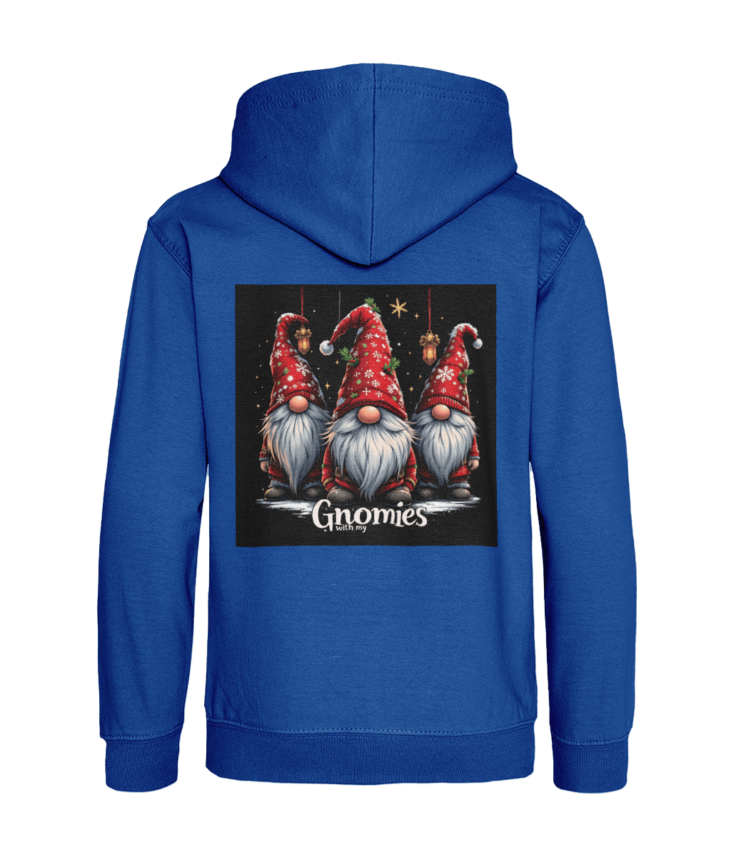 With my Gnomies Christmas Kids Hoodie - Limited Edition Holiday Design - AZVA